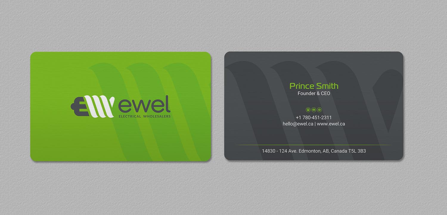 Business Card Design by INDIAN_Ashok for EWEL | Design #18170956