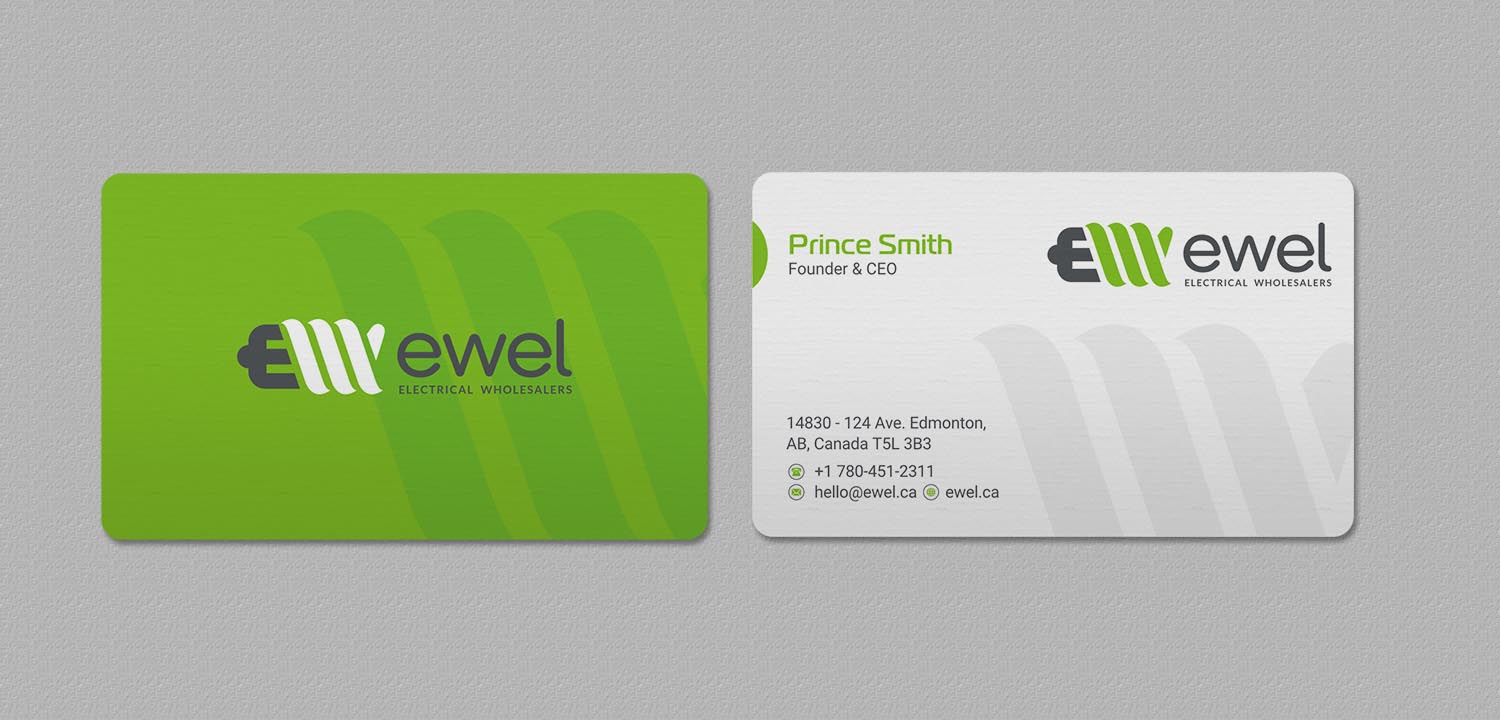Business Card Design by INDIAN_Ashok for EWEL | Design #18170960