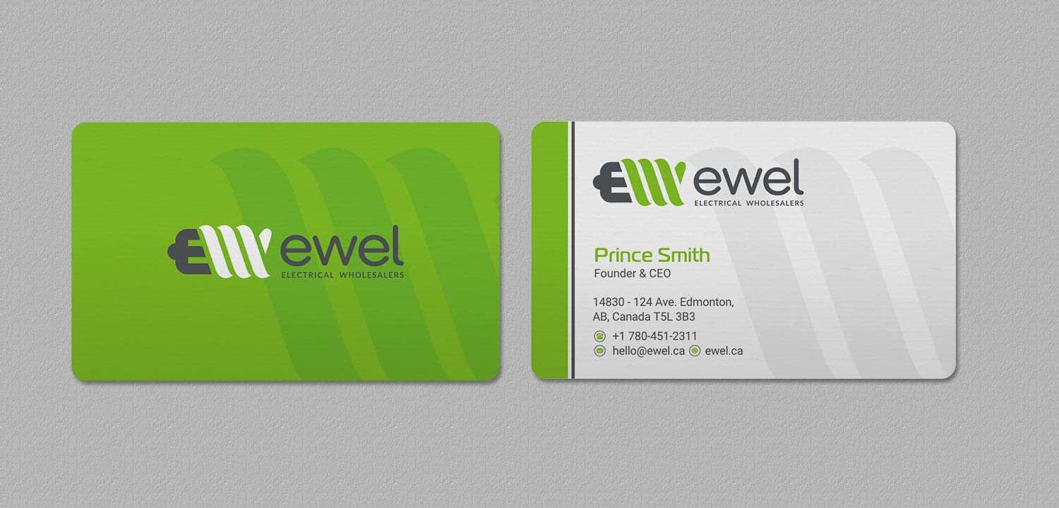 Business Card Design by INDIAN_Ashok for EWEL | Design #18170962