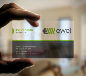Business Card Design by INDIAN_Ashok for EWEL | Design: #18170974