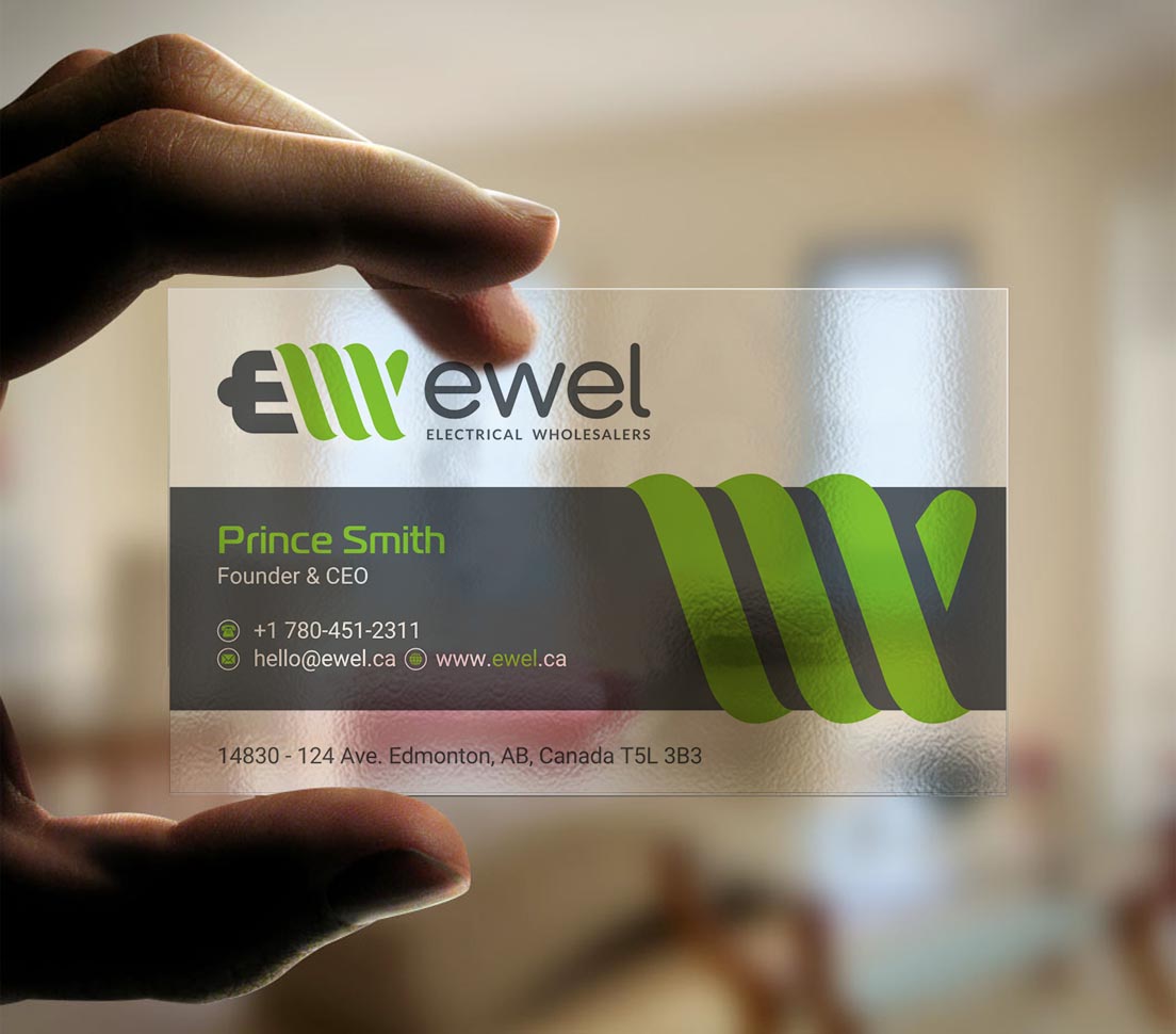 Business Card Design by INDIAN_Ashok for EWEL | Design #18170975