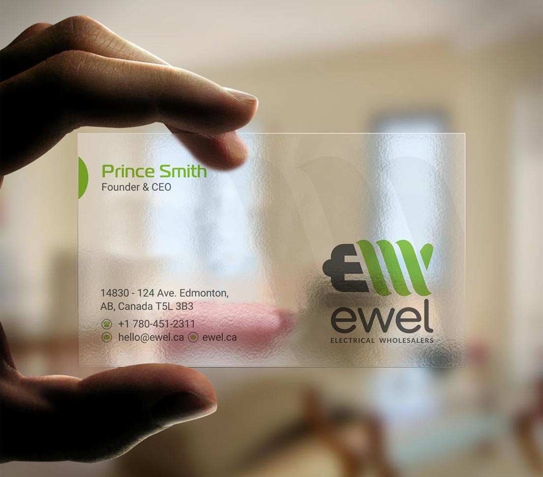 Visitenkarten-Design von INDIAN_Ashok für EWEL | Design #18170976