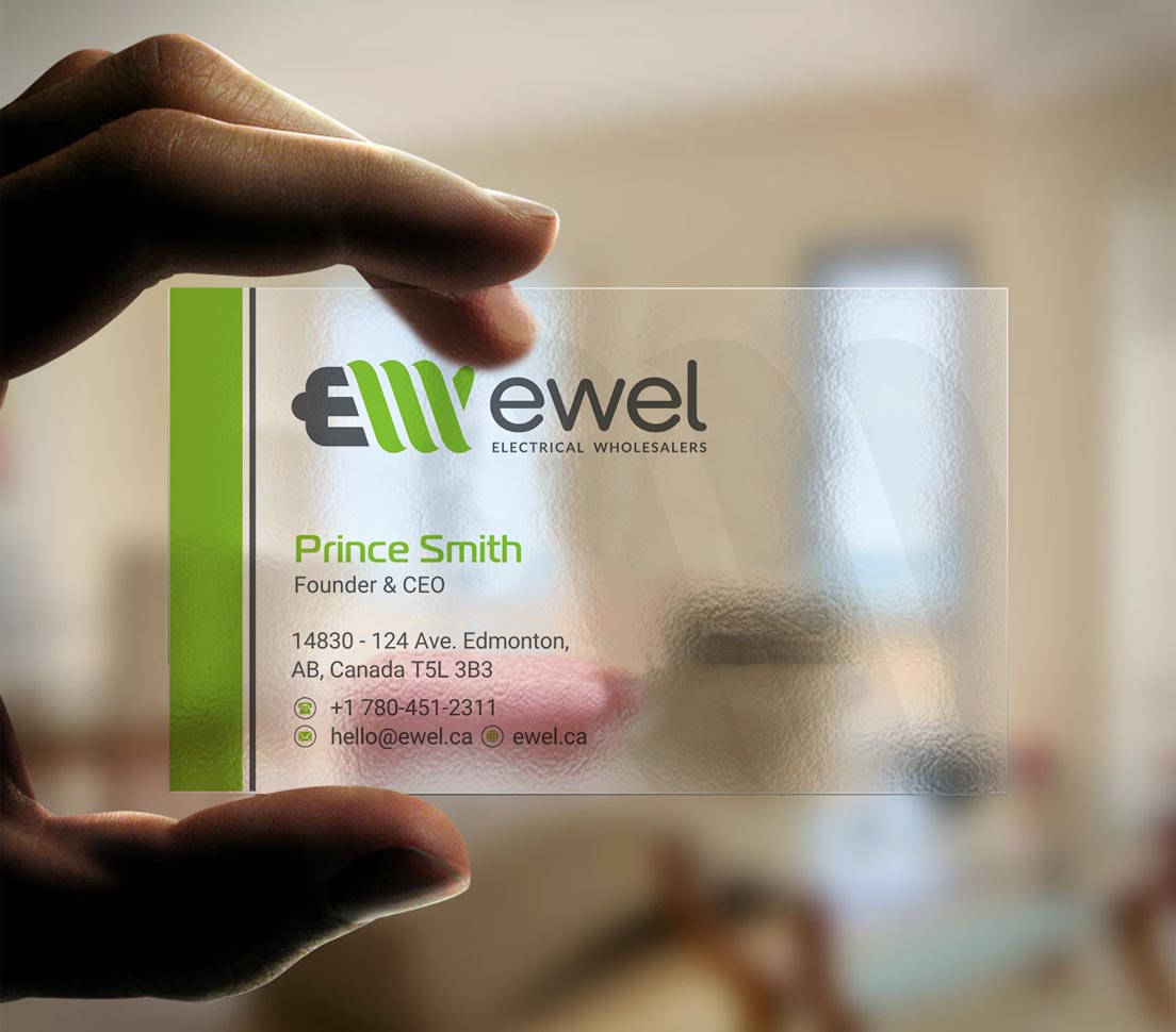 Business Card Design by INDIAN_Ashok for EWEL | Design #18170979