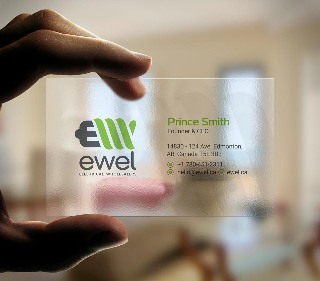 Visitenkarten-Design von INDIAN_Ashok für EWEL | Design #18170981