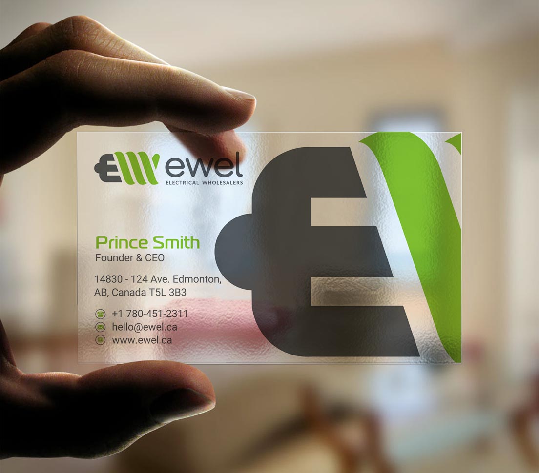 Visitenkarten-Design von INDIAN_Ashok für EWEL | Design #18170989