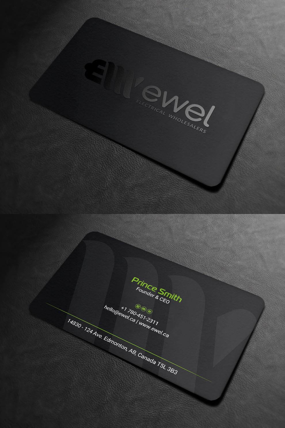Visitenkarten-Design von INDIAN_Ashok für EWEL | Design #18170994