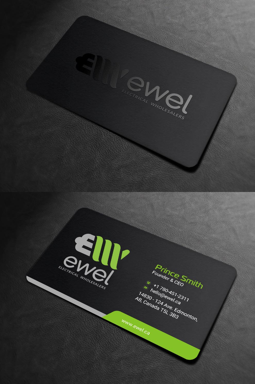 Business Card Design by INDIAN_Ashok for EWEL | Design #18170996