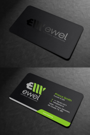 Diseño de Tarjeta de Presentación por INDIAN_Ashok para EWEL | Diseño: #18170996