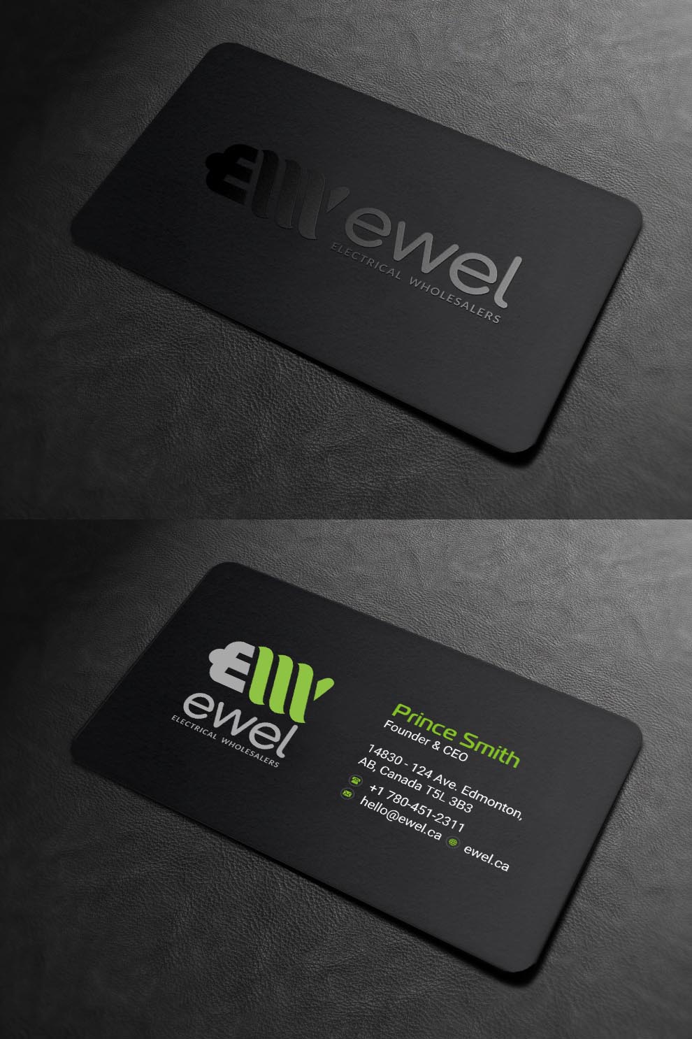 Visitenkarten-Design von INDIAN_Ashok für EWEL | Design #18170997