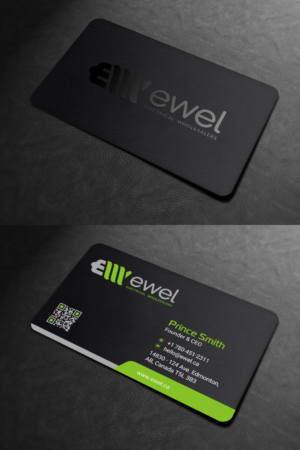 Diseño de Tarjeta de Presentación por INDIAN_Ashok para EWEL | Diseño: #18171001