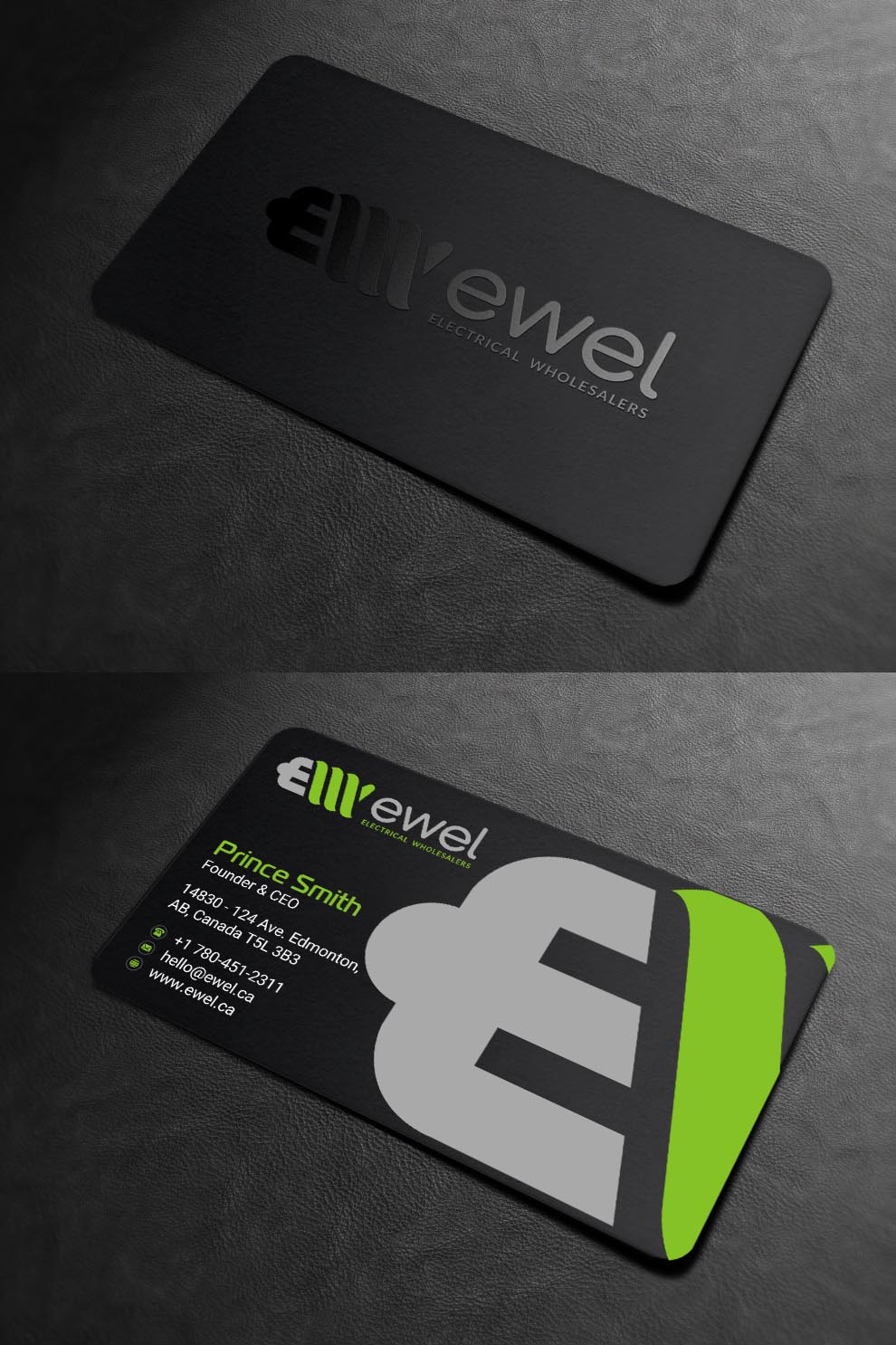 Business Card Design by INDIAN_Ashok for EWEL | Design #18171002