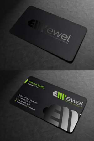 Diseño de Tarjeta de Presentación por INDIAN_Ashok para EWEL | Diseño: #18171005