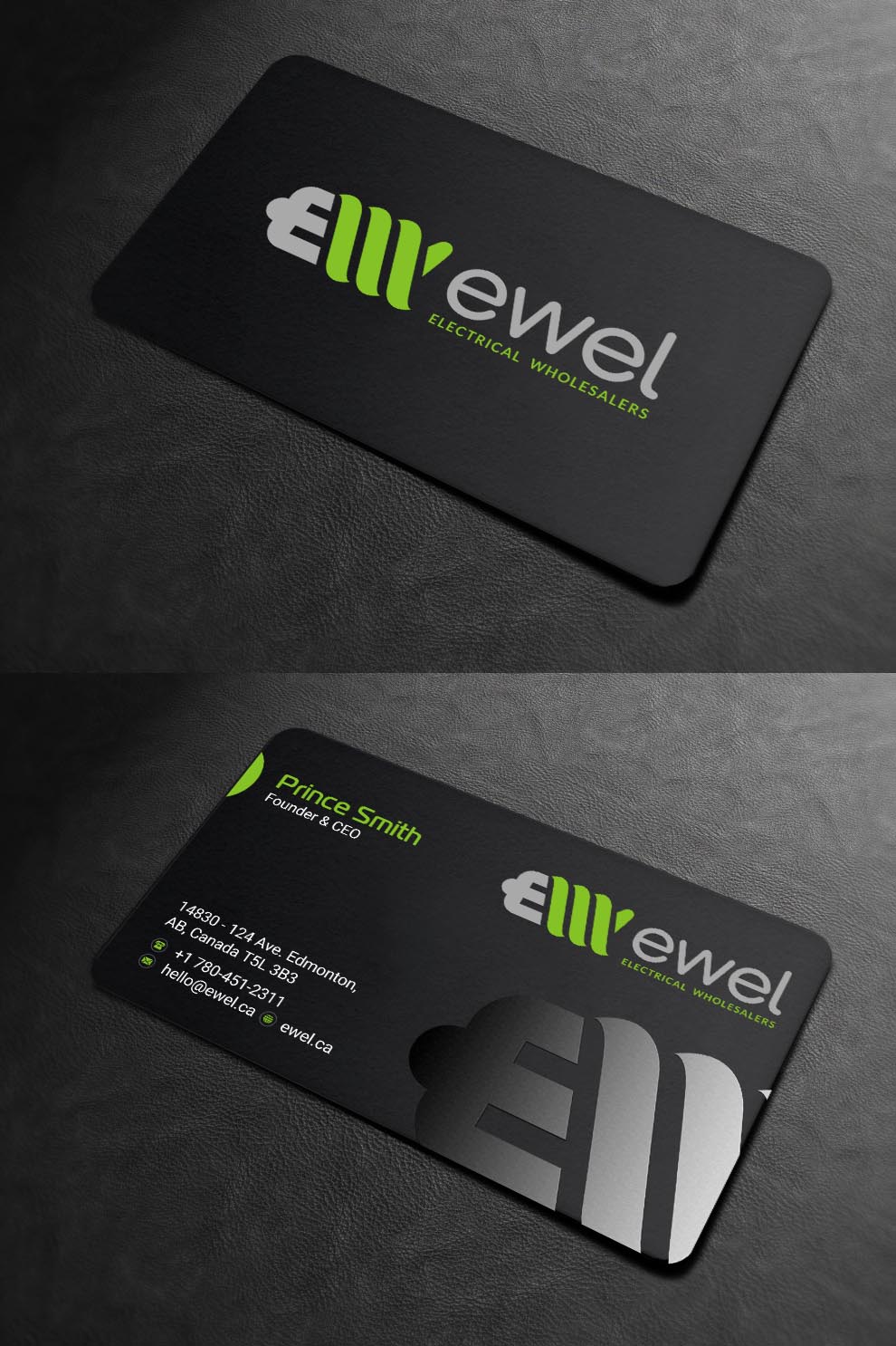 Visitenkarten-Design von INDIAN_Ashok für EWEL | Design #18171006