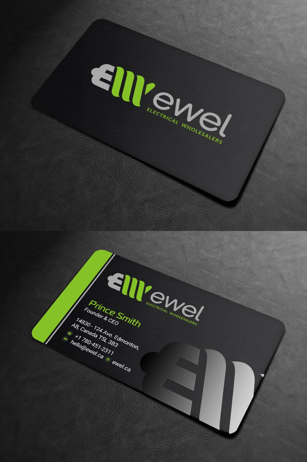 Visitenkarten-Design von INDIAN_Ashok für EWEL | Design #18171007
