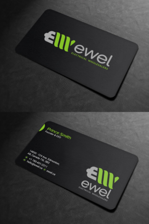 Diseño de Tarjeta de Presentación por INDIAN_Ashok para EWEL | Diseño: #18171013