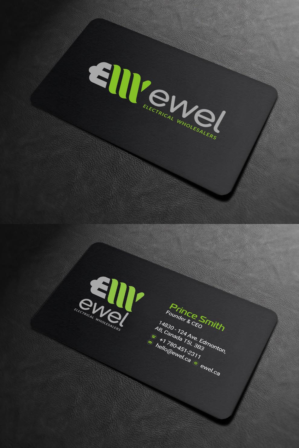Business Card Design by INDIAN_Ashok for EWEL | Design #18171016
