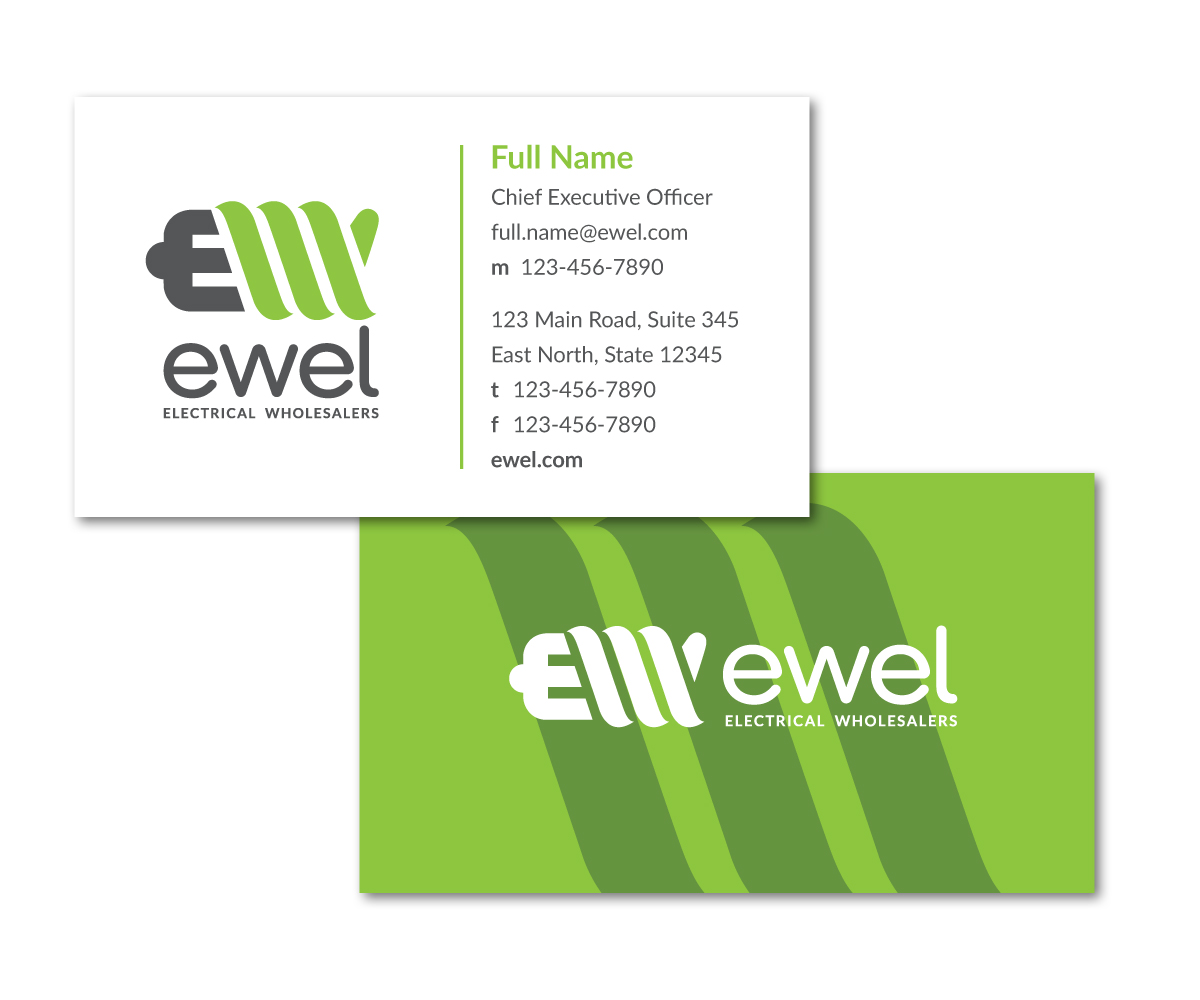Business Card Design by biaggong for EWEL | Design #18167689