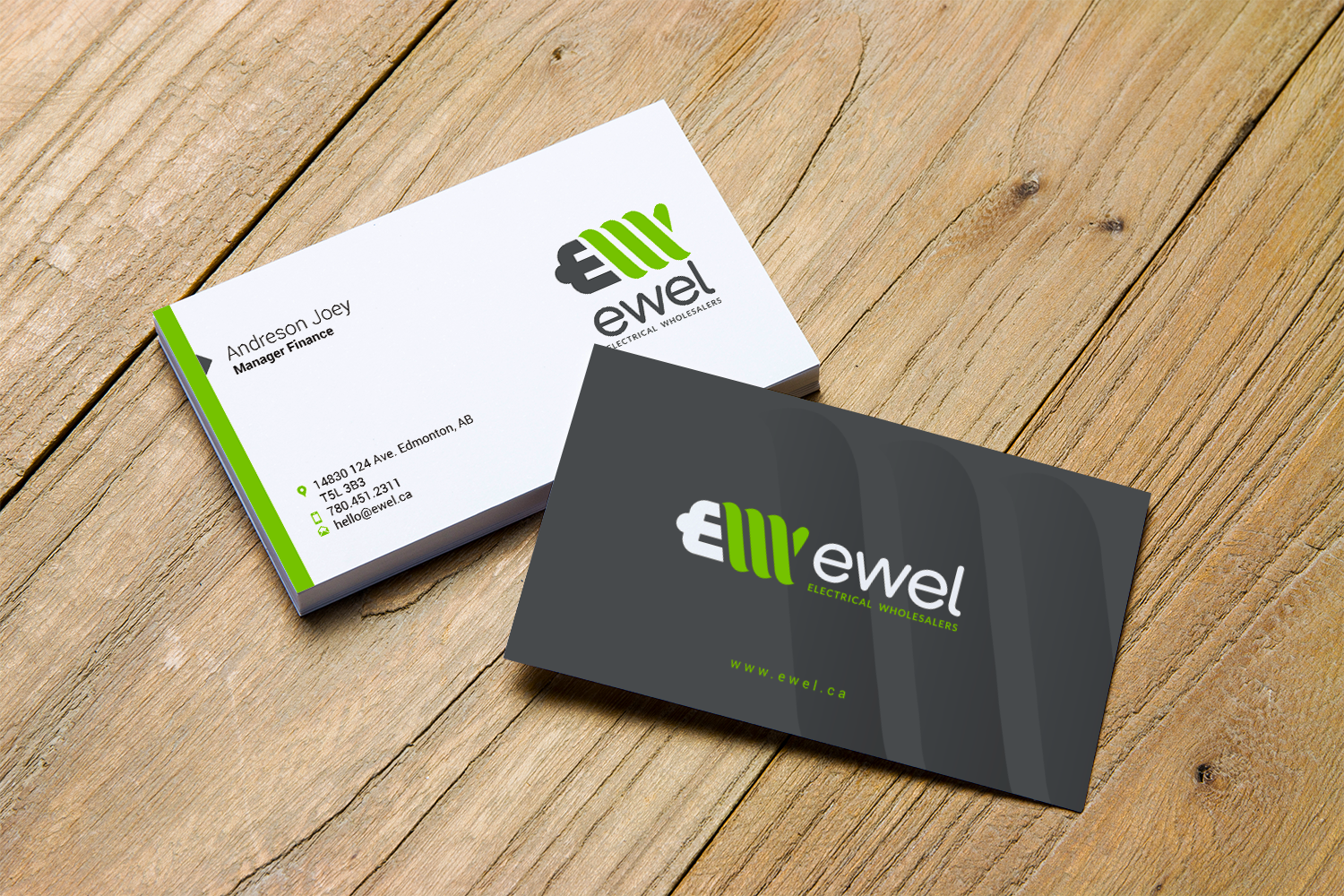 Business Card Design by DesignsTRIBE for EWEL | Design #18170840