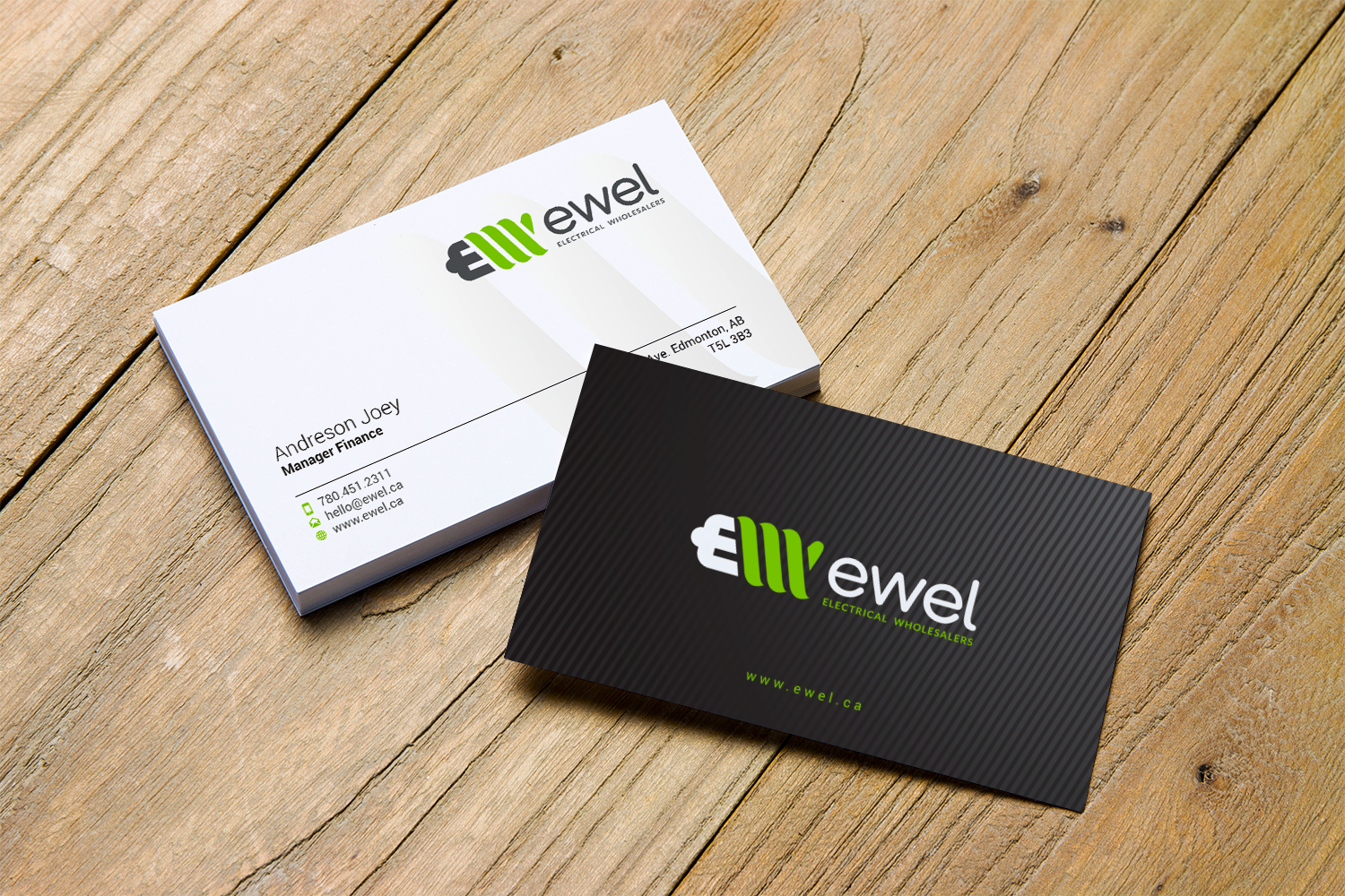 Business Card Design by DesignsTRIBE for EWEL | Design #18170857