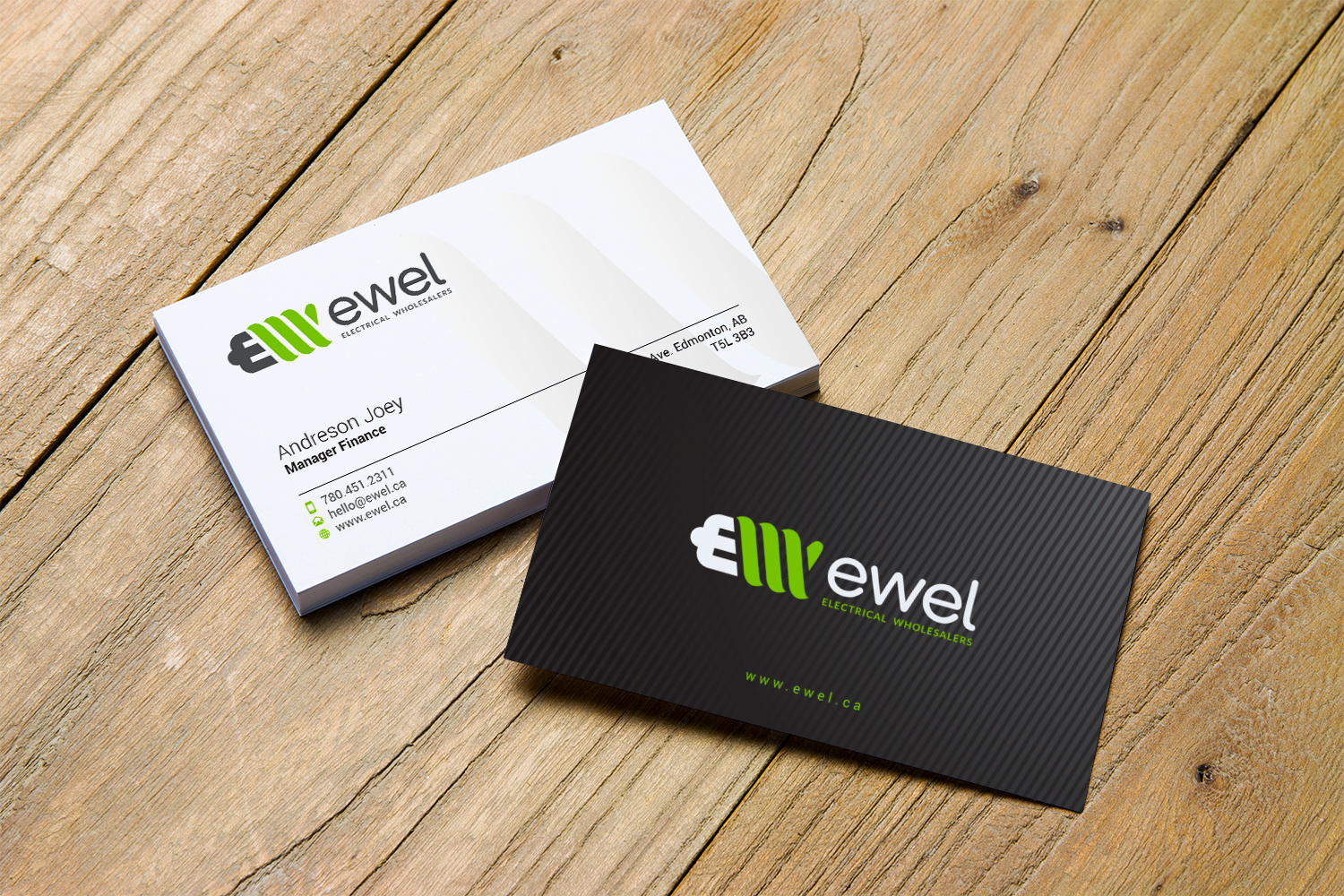 Business Card Design by DesignsTRIBE for EWEL | Design #18170858