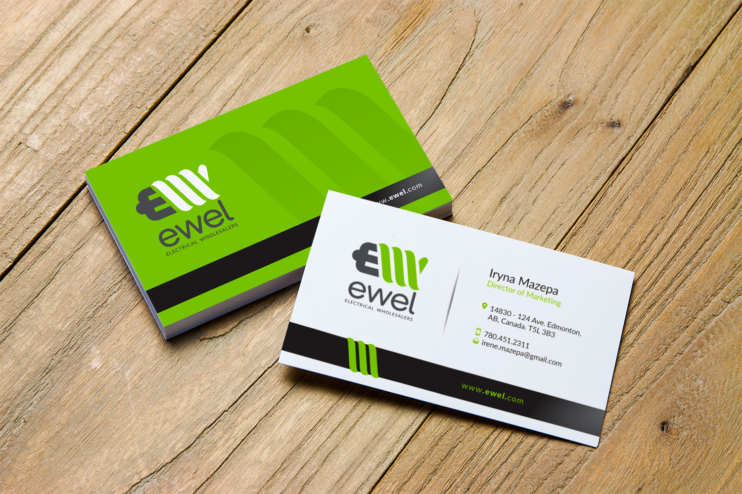 Business Card Design by DesignsTRIBE for EWEL | Design #18177375