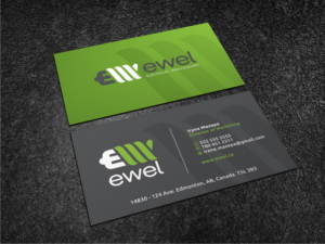 Business Cards Design for the electrical wholesaler: clean bold dynamic :) | Business Card Design by Atvento Graphics