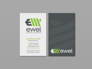 Business Card Design by Creations Box 2015 for EWEL | Design: #18176478