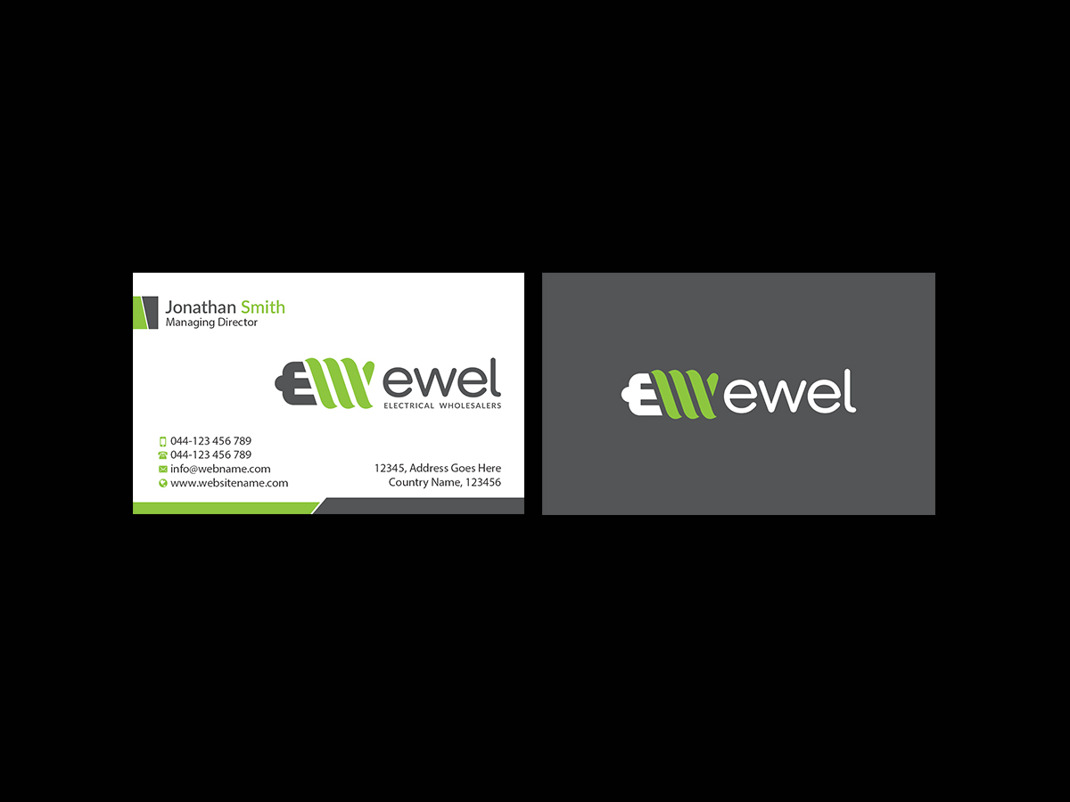 Business Card Design by Creations Box 2015 for EWEL | Design #18176479