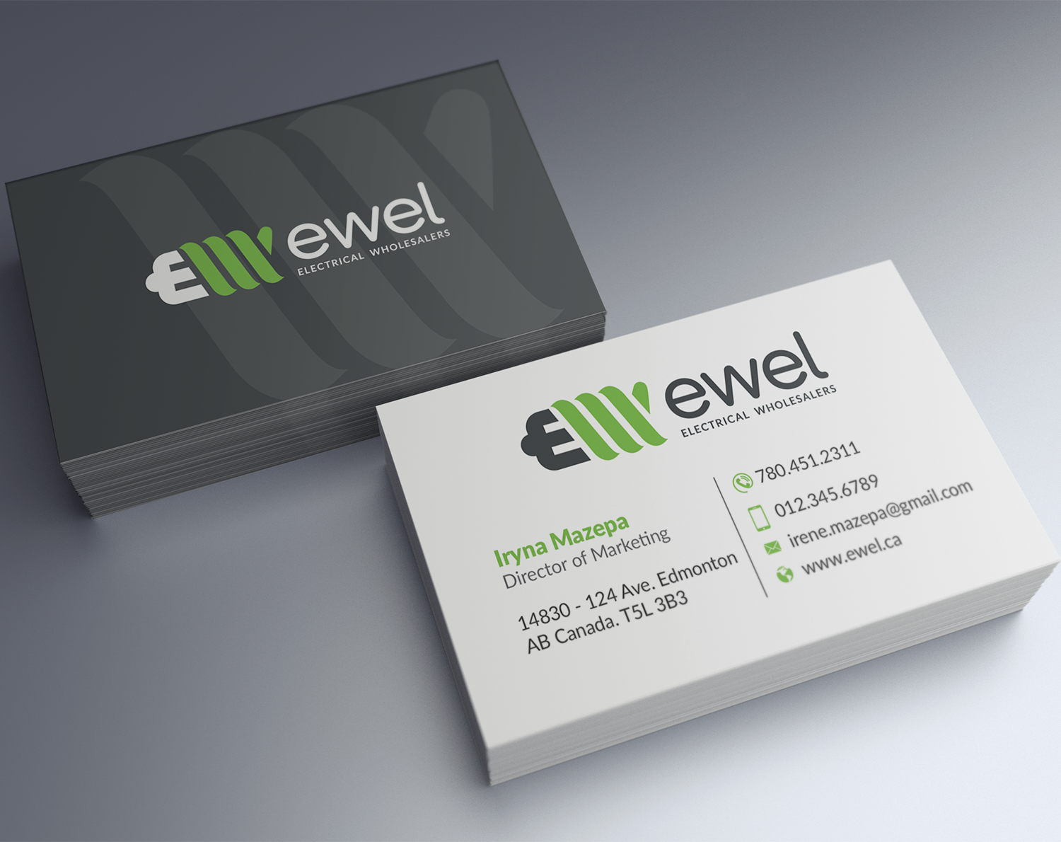 Business Card Design by Shabnum Khan for EWEL | Design #18220279
