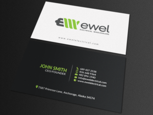 Business Card Design by chandrayaan.creative for EWEL | Design: #18168674