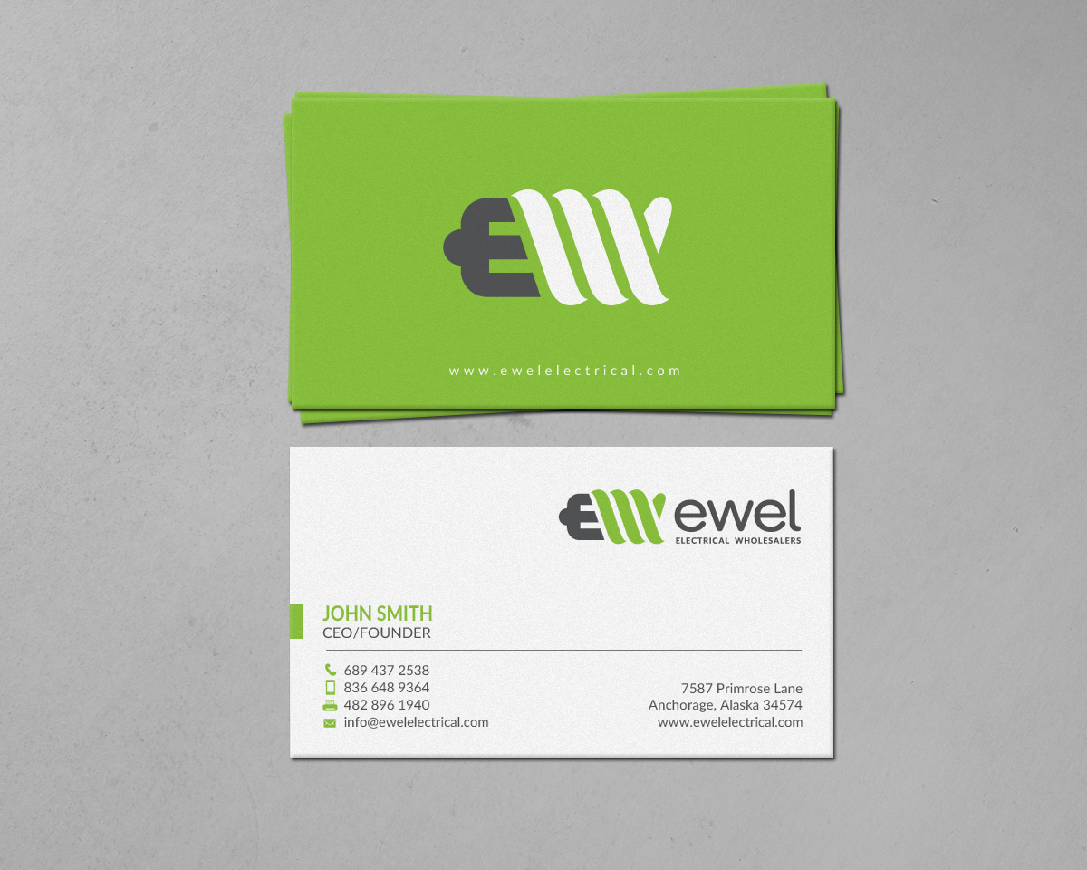 Business Card Design by chandrayaan.creative for EWEL | Design #18168693