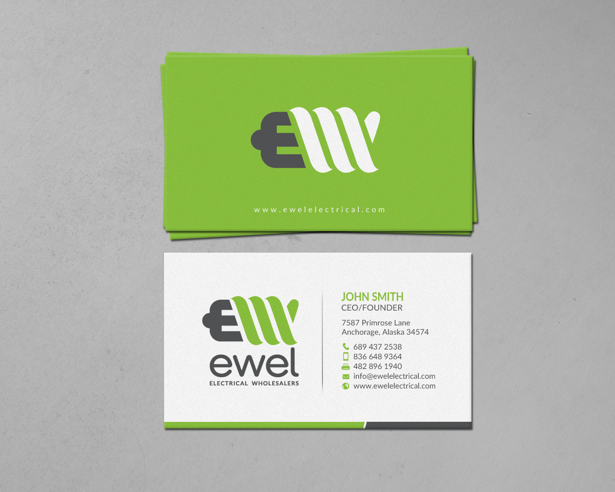 Business Card Design by chandrayaan.creative for EWEL | Design #18168694