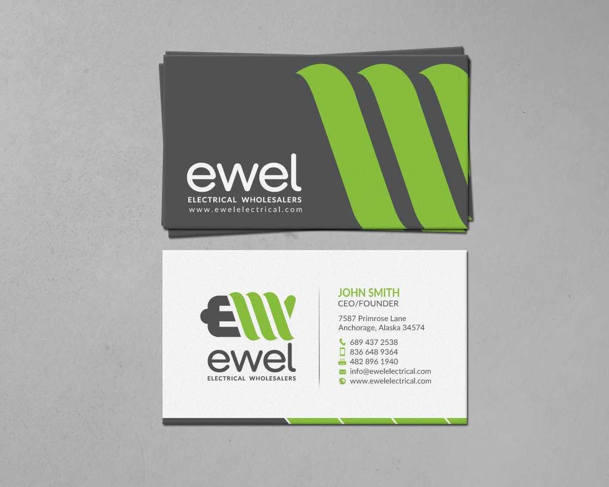 Business Card Design by chandrayaan.creative for EWEL | Design #18168695