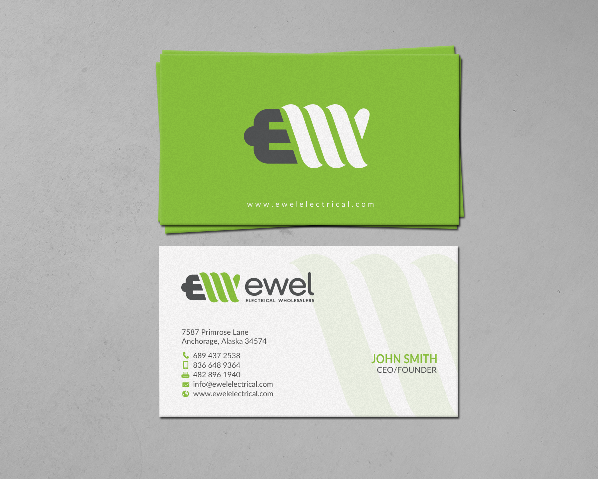 Business Card Design by chandrayaan.creative for EWEL | Design #18168710