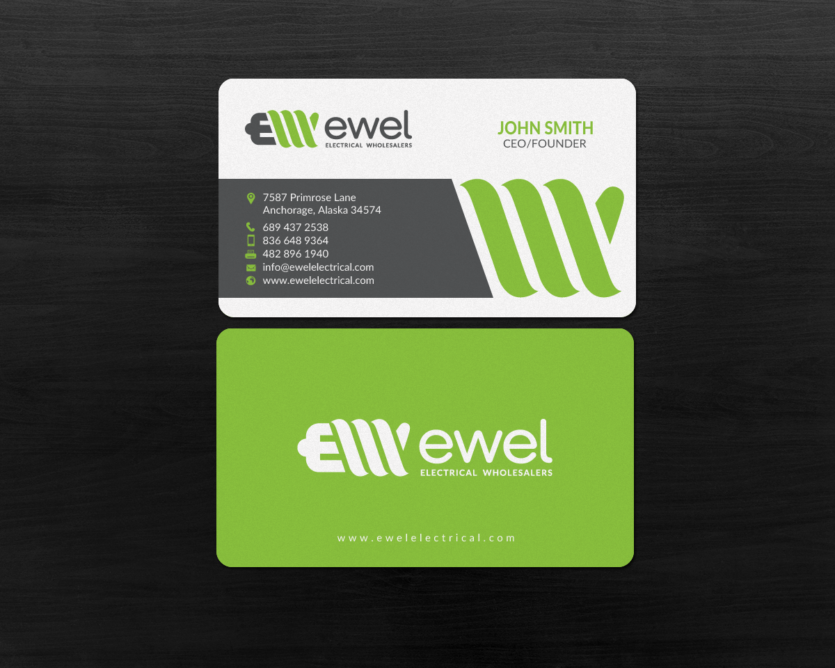 Business Card Design by chandrayaan.creative for EWEL | Design #18168711