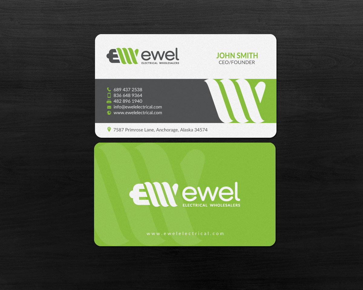 Business Card Design by chandrayaan.creative for EWEL | Design #18171496