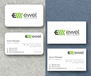 Business Card Design by M6G for EWEL | Design: #18201382
