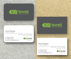Business Card Design by M6G for EWEL | Design: #18203146