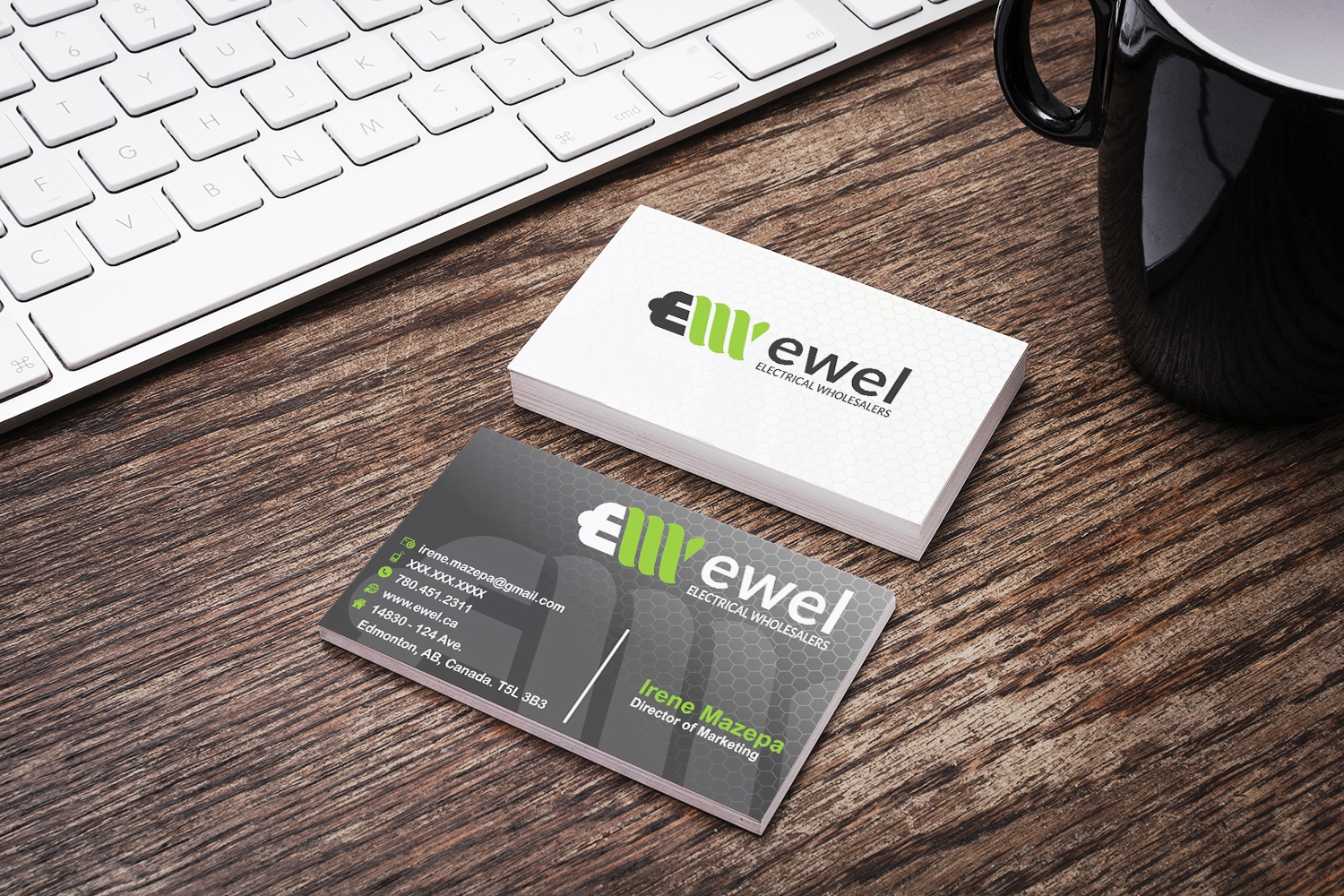 Business Card Design by AisyahArt86 for EWEL | Design #18224114