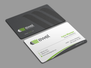 Business Card Design by mdreyad for EWEL | Design: #18189799