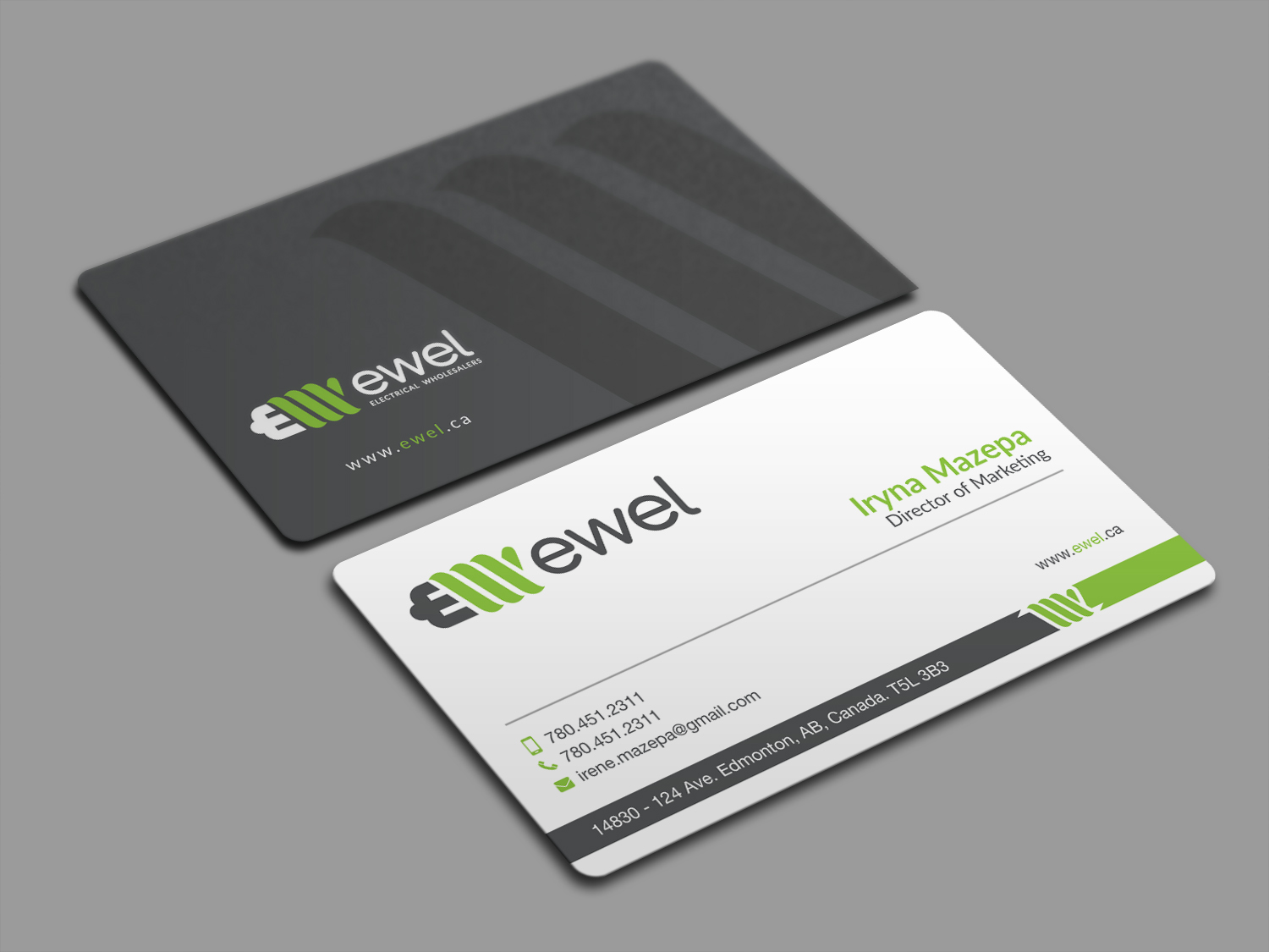 Business Card Design by mdreyad for EWEL | Design #18229588