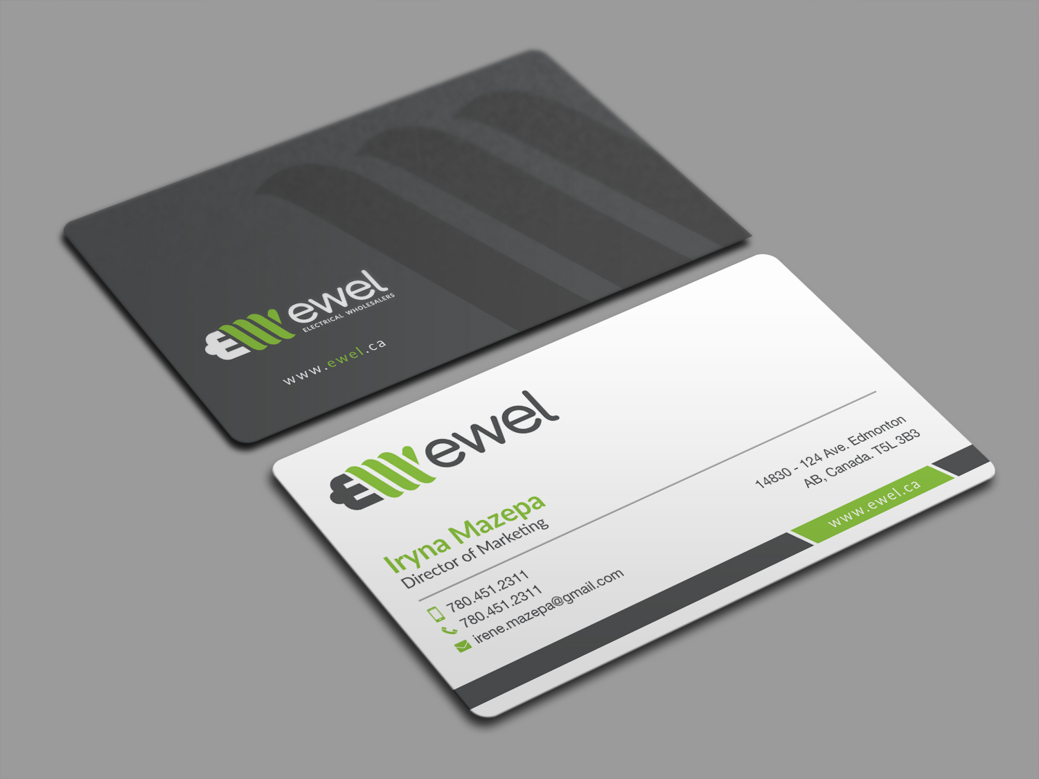 Business Card Design by mdreyad for EWEL | Design #18229640