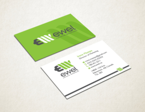 Diseño de Tarjeta de Presentación por D Creative para EWEL | Diseño #18244877
