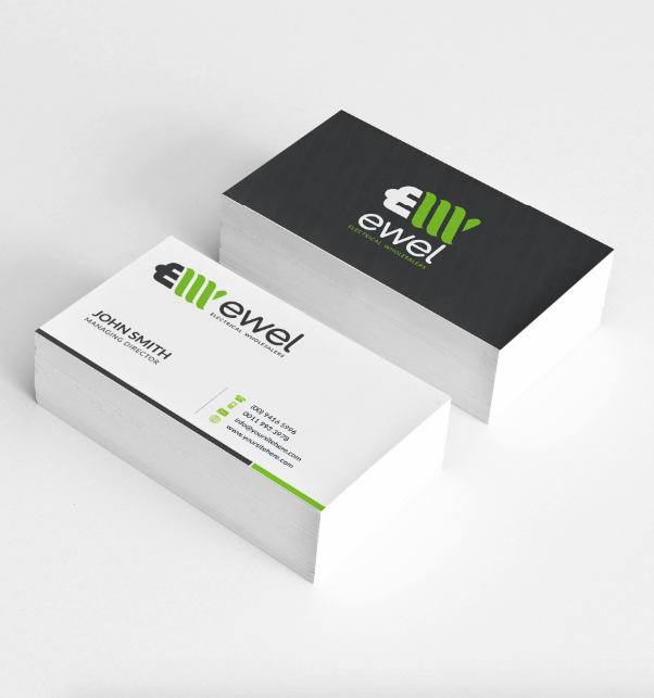 Business Card Design by Sarah Mathews for EWEL | Design #18166631
