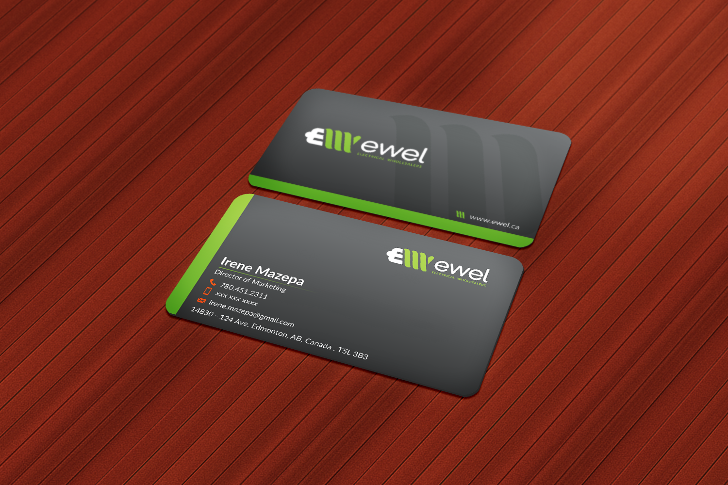 Business Card Design by TanaMa Creations for EWEL | Design #18178011