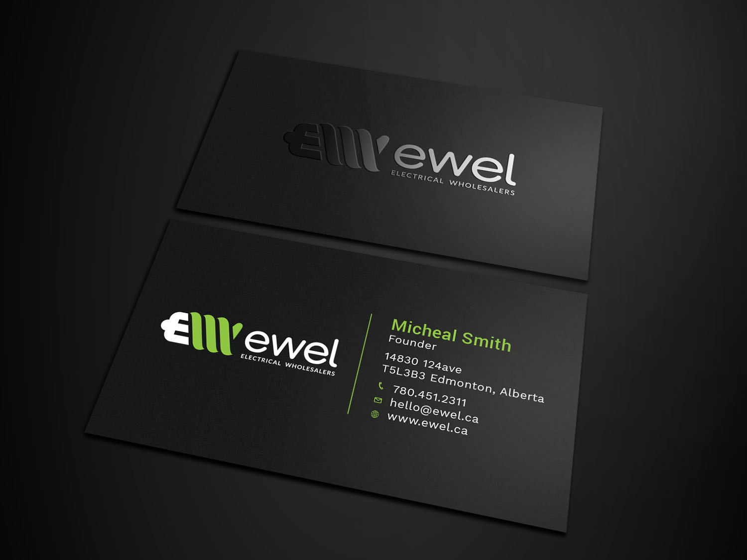 Business Card Design by Tripti Ranjan Gain for EWEL | Design #18171161
