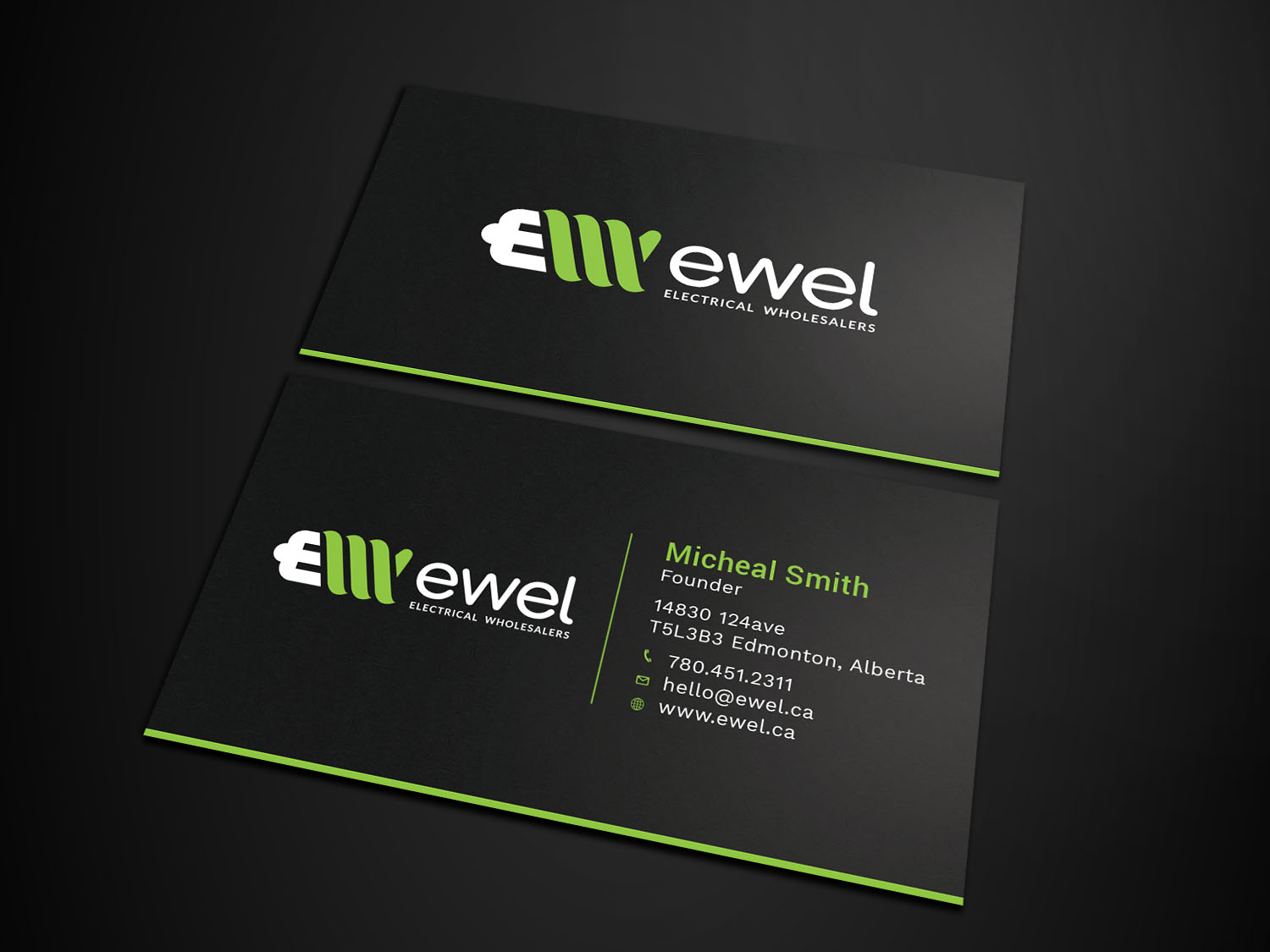Business Card Design by Tripti Ranjan Gain for EWEL | Design #18171164
