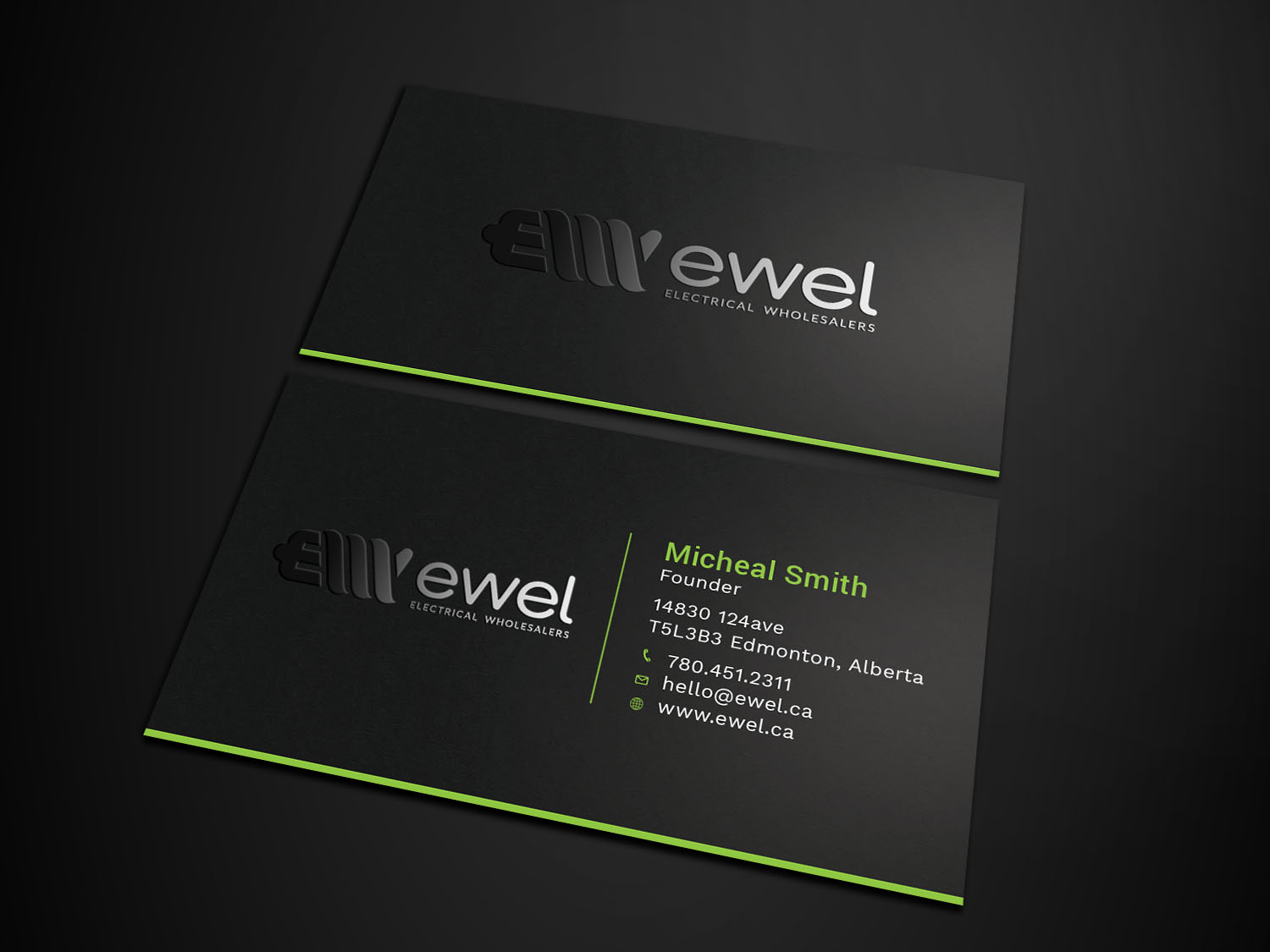Business Card Design by Tripti Ranjan Gain for EWEL | Design #18171165