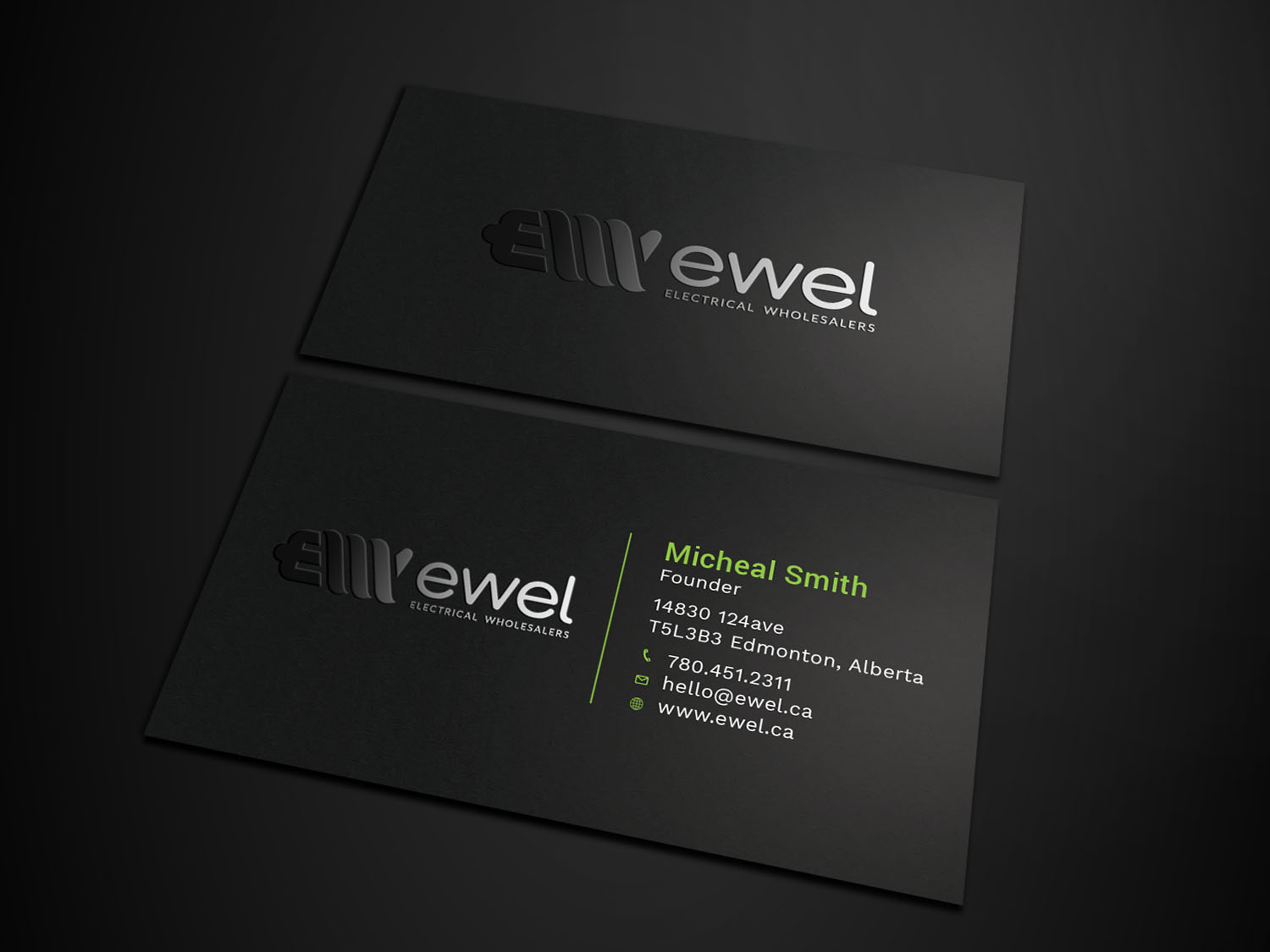 Business Card Design by Tripti Ranjan Gain for EWEL | Design #18171167