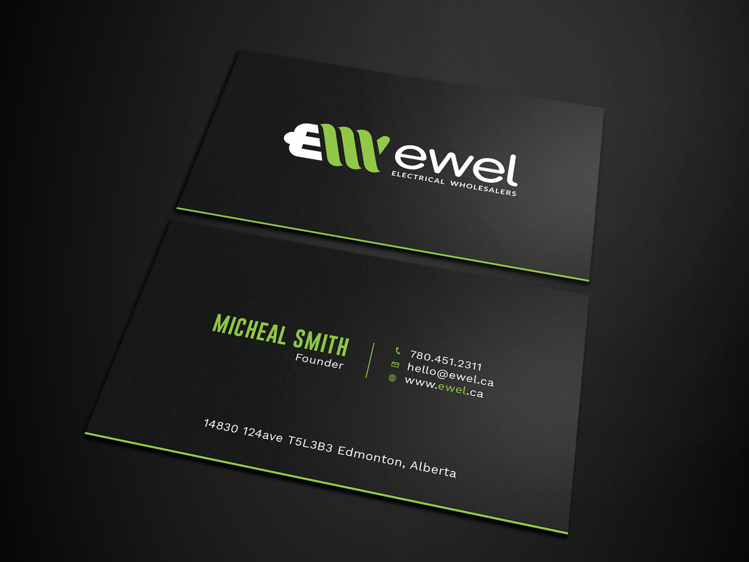 Business Card Design by Tripti Ranjan Gain for EWEL | Design: #18171171